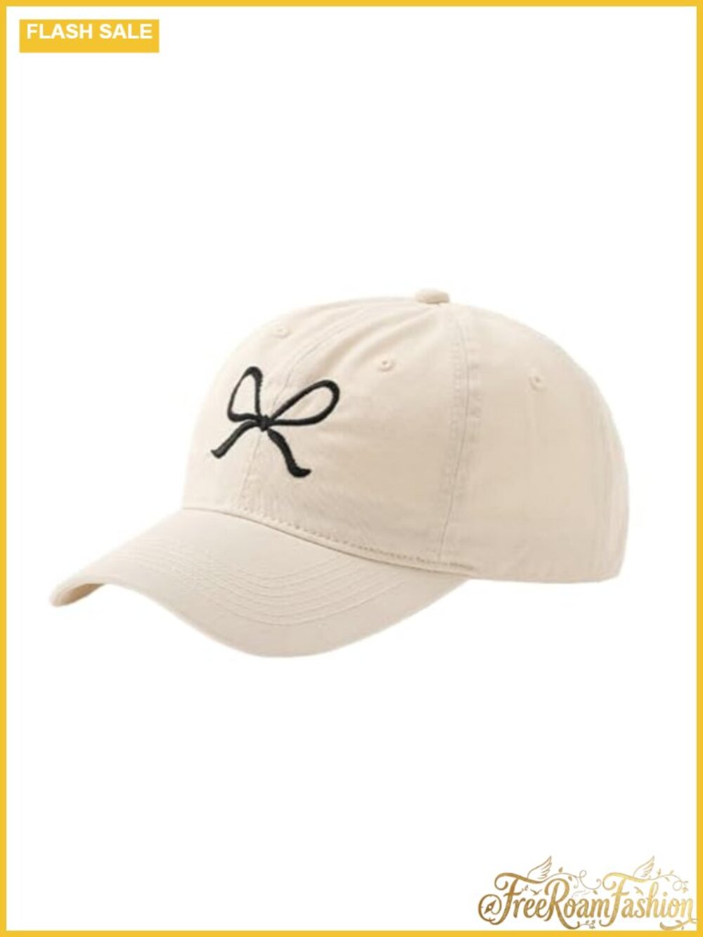 Women's Bow-Tie Baseball Cap Y2K Trucker Hat Summer UV Protection